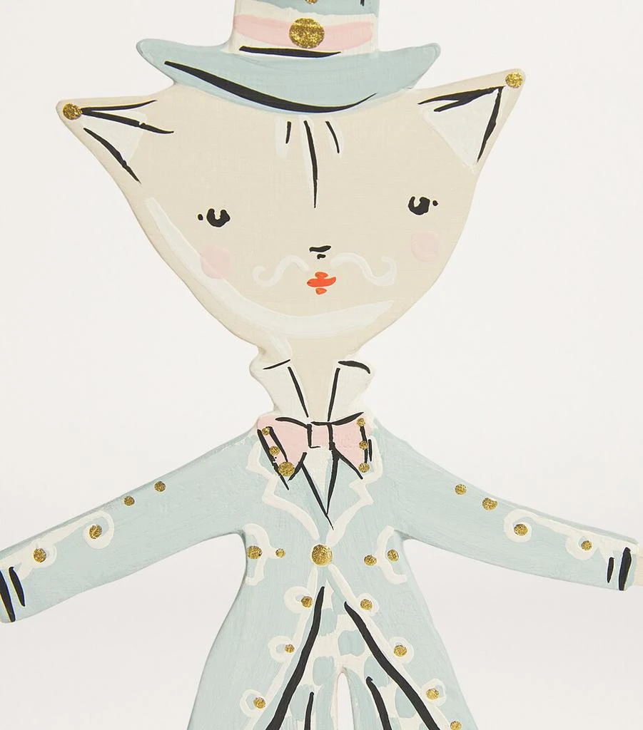 商品Alice Mary Lynch|Wooden Gentleman Cat Tree Decoration,价格¥382,第4张图片详细描述
