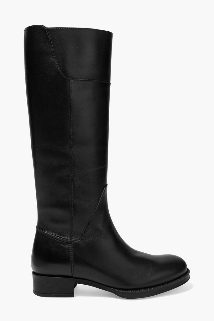 Leather knee boots商品第1张图片规格展示
