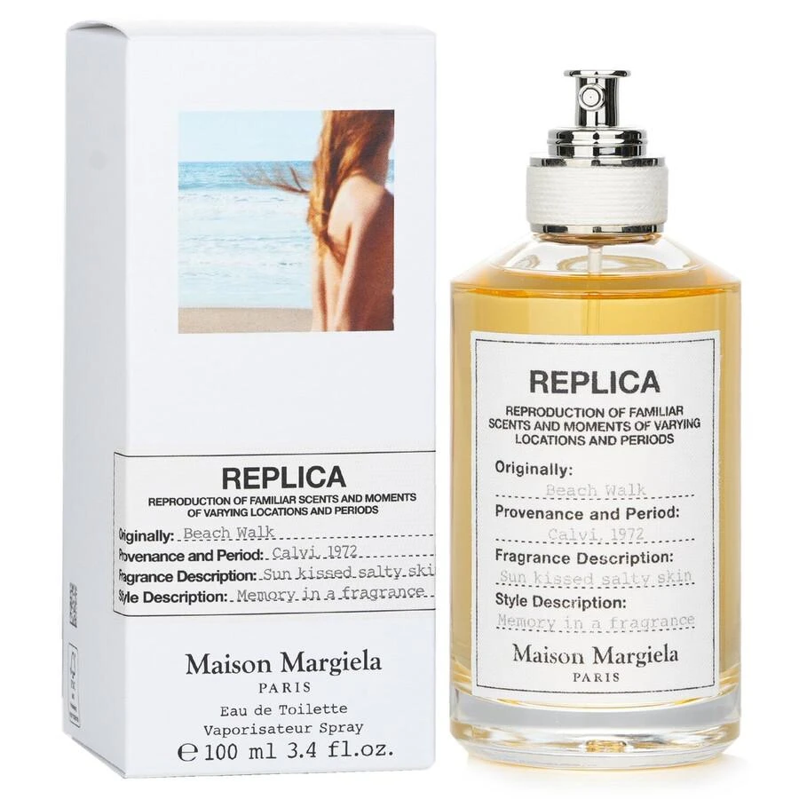 商品MAISON MARGIELA|Maison Margiela Ladies Replica Beach Walk EDT Spray 3.4 oz (100 ml),价格¥628,第1张图片