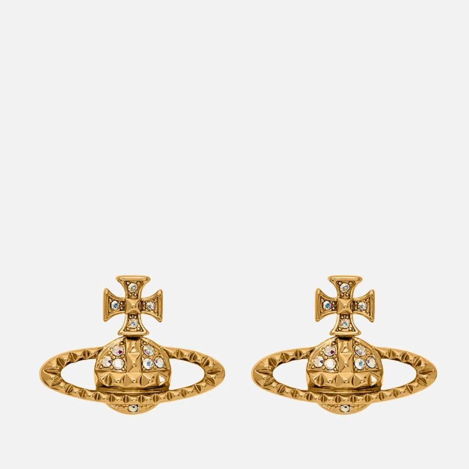 商品Vivienne Westwood|Vivienne Westwood Mayfair Bas Relief Gold-Plated Earrings,价格¥893,第1张图片