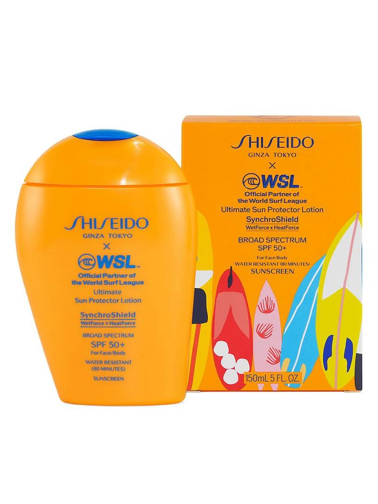 商品Shiseido|World Surf League Ultimate Sun Protector Lotion SPF 50+,价格¥383,第2张图片详细描述