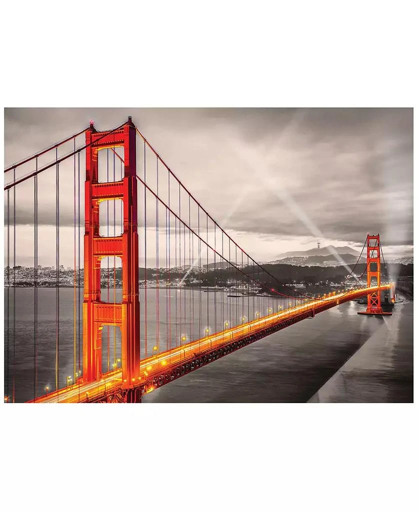 商品Crayola|City Collection - San Francisco - Golden Gate Bridge - 1000 Piece Puzzle,价格¥142,第2张图片详细描述