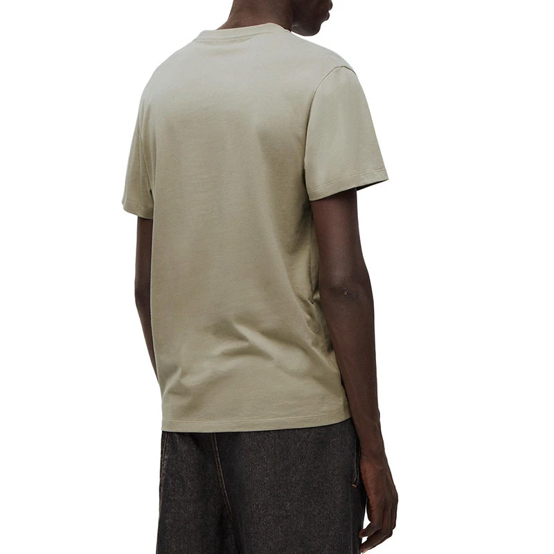 商品Loewe|【预售3-7天】罗意威 23年新款 男士鼠尾草色棉质T恤H526Y22X75-4380,价格¥2840,第5张图片详细描述