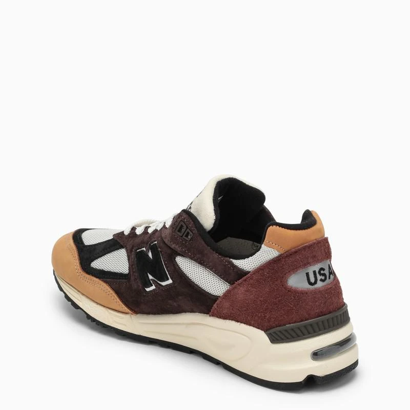 商品New Balance|Brown/beige/cream 990v2 Teddy Santis sneakers,价格¥1039,第4张图片详细描述