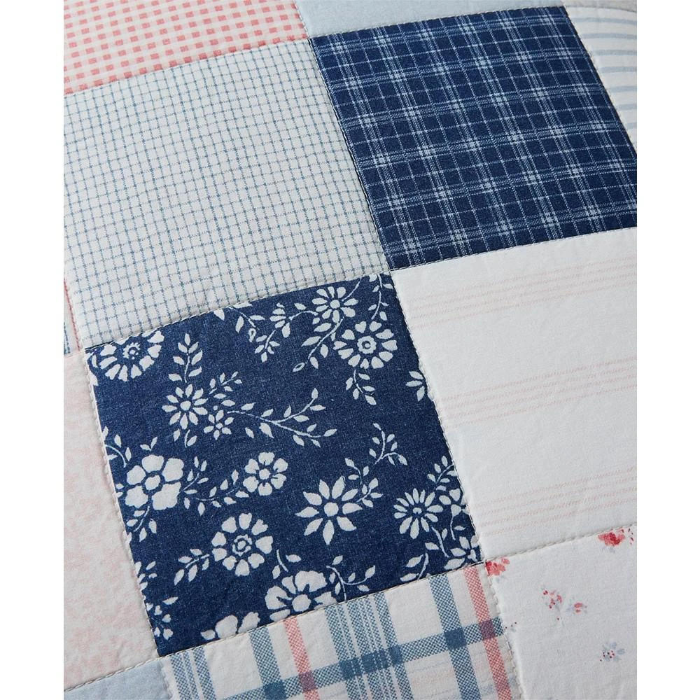 商品Ralph Lauren|Cosima Patchwork Decorative Pillow, 18" x 18",价格¥731,第3张图片详细描述