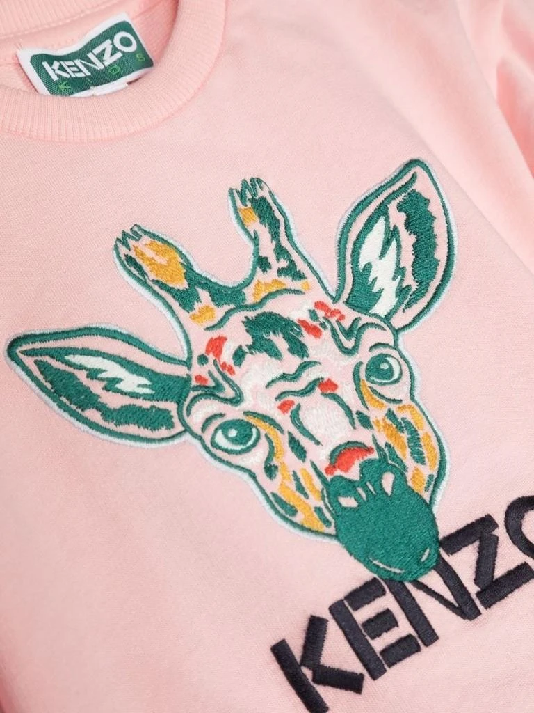 商品Kenzo|Kenzo Kids Giraffe Printed Crewneck Sweatshirt,价格¥409,第3张图片详细描述