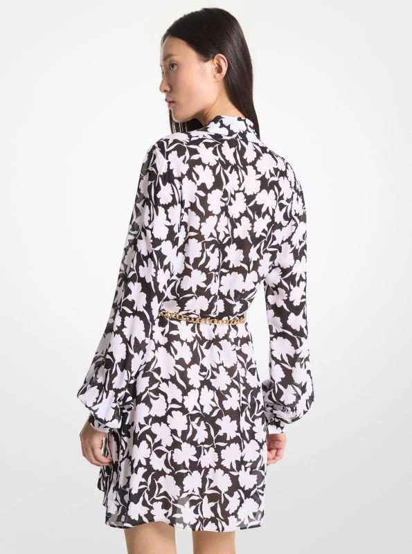 商品Michael Kors|Floral Georgette Midi Dress,价格¥862,第2张图片详细描述