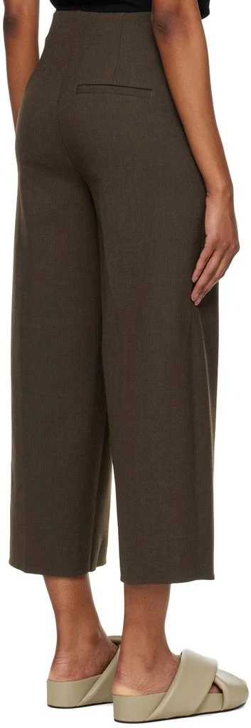 商品Vince|Brown Cropped Trousers,价格¥1367,第3张图片详细描述