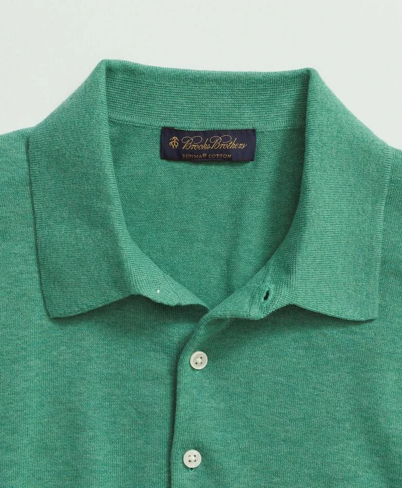 商品Brooks Brothers|Supima® Cotton Short-Sleeve Polo Sweater,价格¥812,第2张图片详细描述