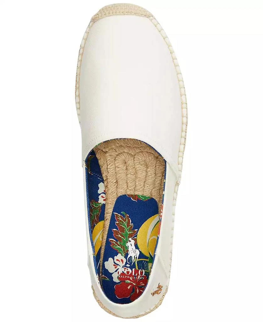 商品Ralph Lauren|Men's Cevio Washed Canvas Espadrilles,价格¥521,第4张图片详细描述