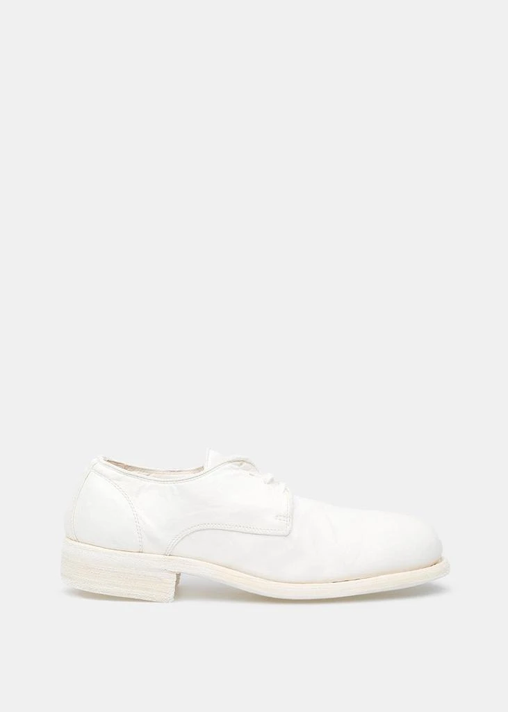 商品guidi|Guidi White 992 Classic Derbys,价格¥7071,第1张图片