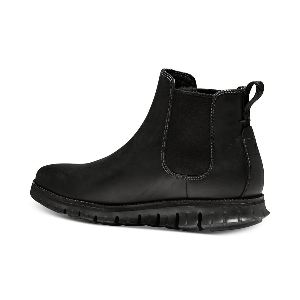 Men's ZERØGRAND Chelsea Waterproof Boots商品第4张图片规格展示