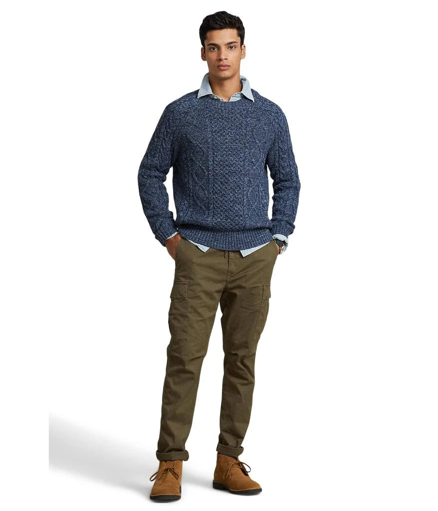 商品Ralph Lauren|Aran-Knit Cotton Cardigan,价格¥808,第4张图片详细描述