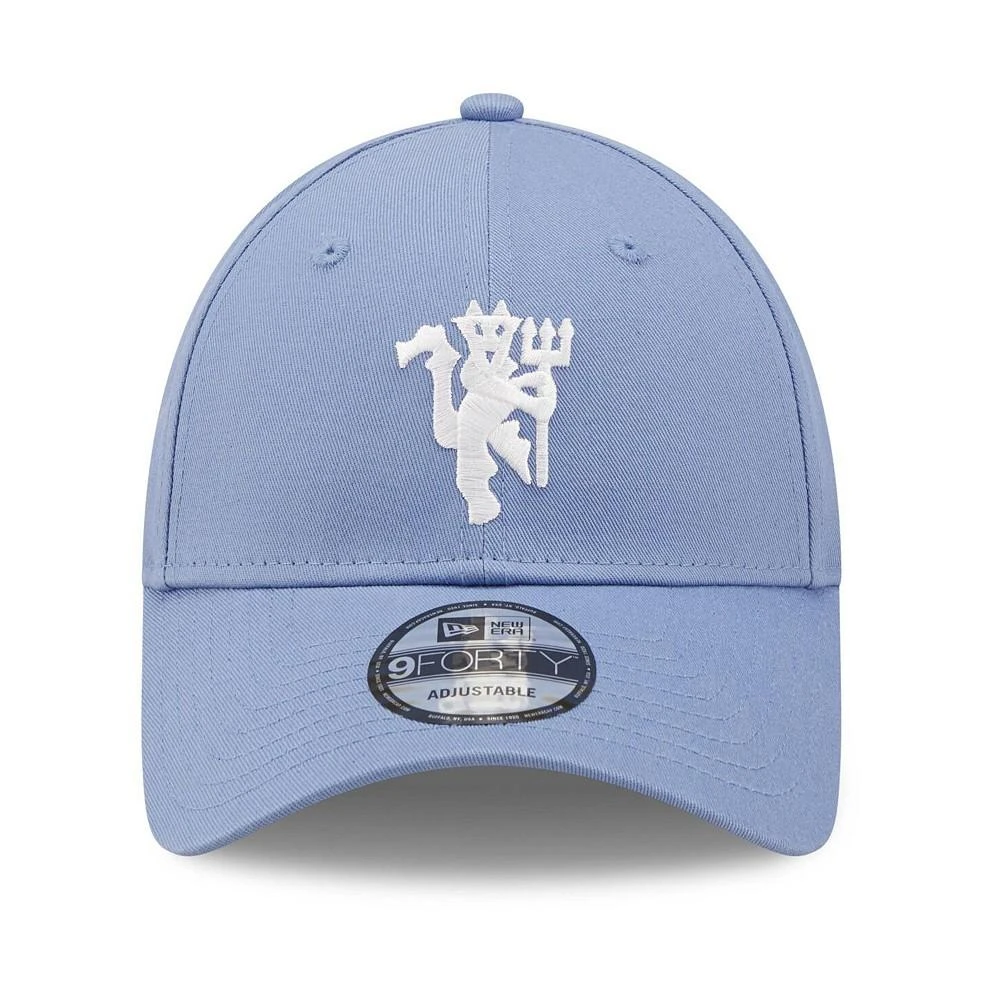 商品New Era|Men's Blue Manchester United Seasonal 9FORTY Adjustable Hat,价格¥165,第2张图片详细描述