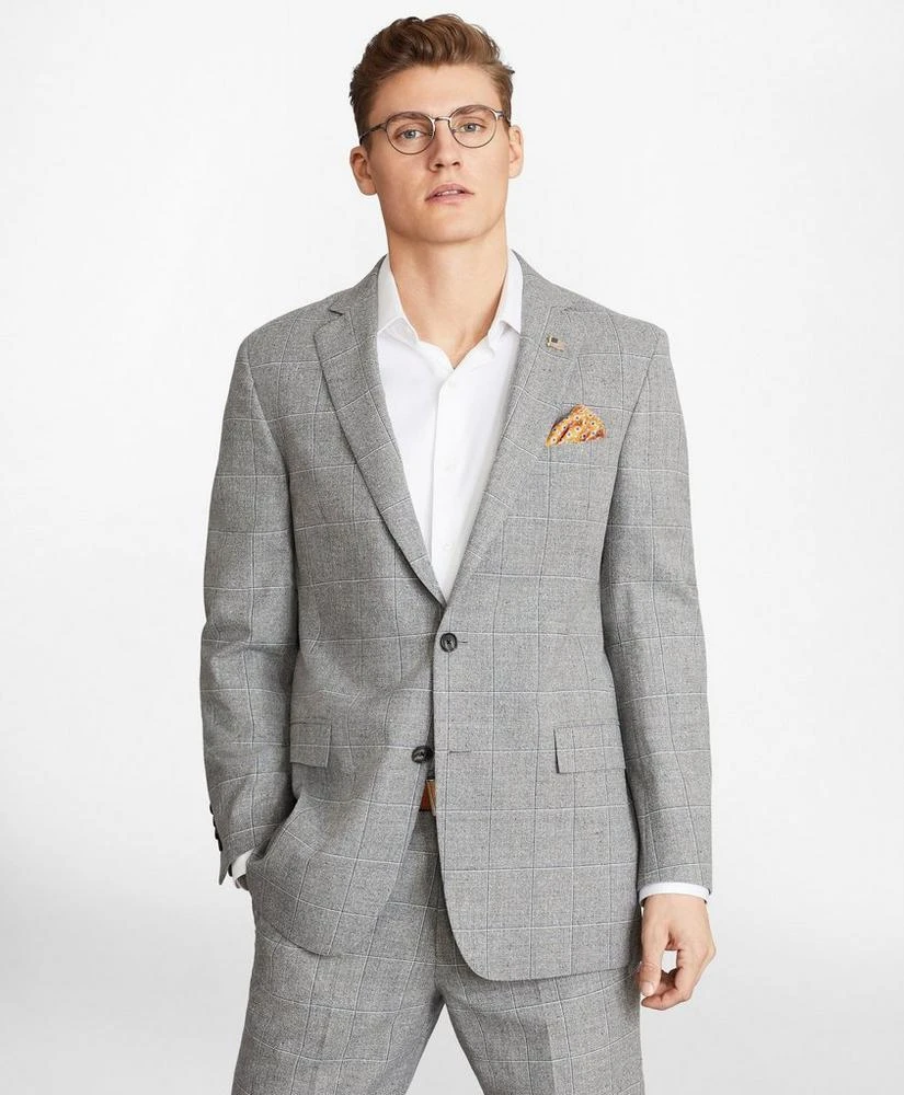 商品Brooks Brothers|Regent Fit Multi-Plaid 1818 Suit,价格¥4070,第3张图片详细描述
