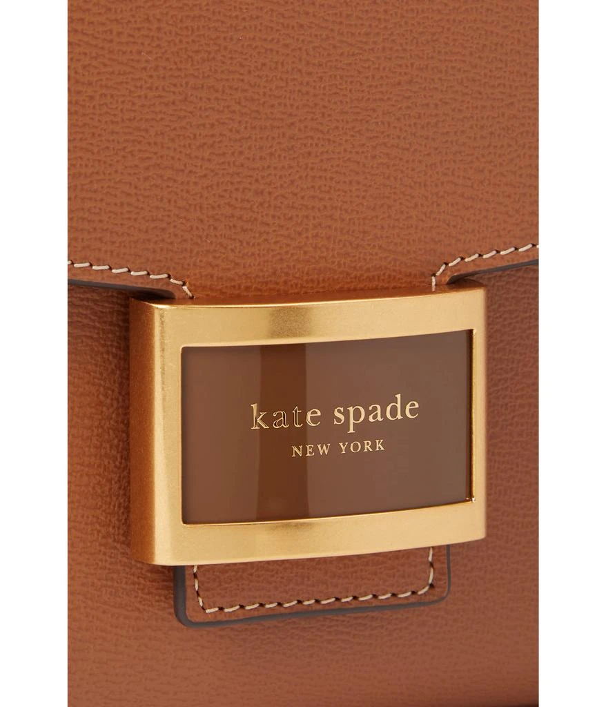 商品Kate Spade|【秋冬新品】中号单肩斜挎包 纹理皮革,价格¥2772,第4张图片详细描述