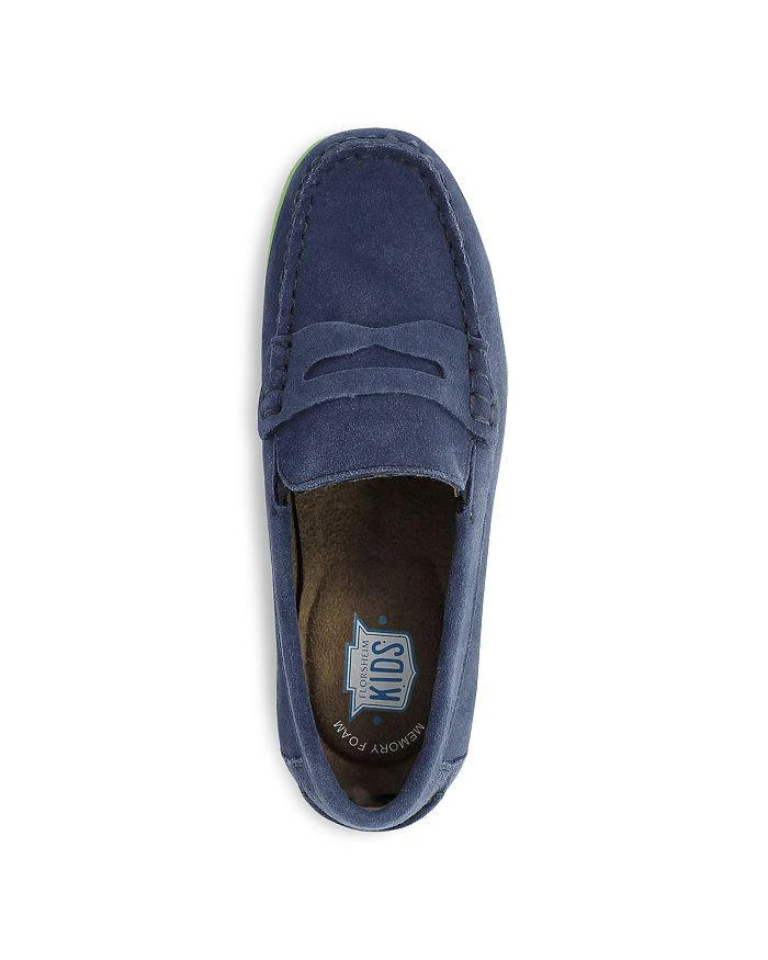 商品Florsheim|男孩(大/小童/幼儿)Boys' Jasper Driver Jr. Suede Slip-Ons - Toddler, Little Kid, Big Kid,价格¥445,第2张图片详细描述