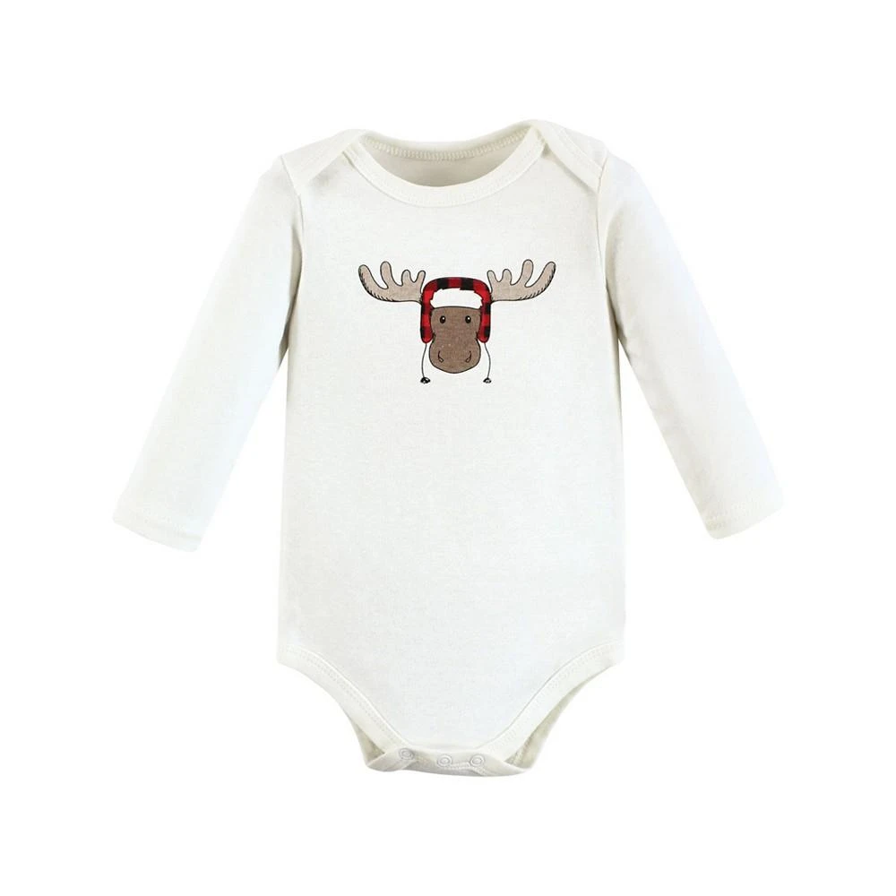 商品Hudson|Baby Boys Long-Sleeve Bodysuits, Pack of 5,价格¥173,第3张图片详细描述