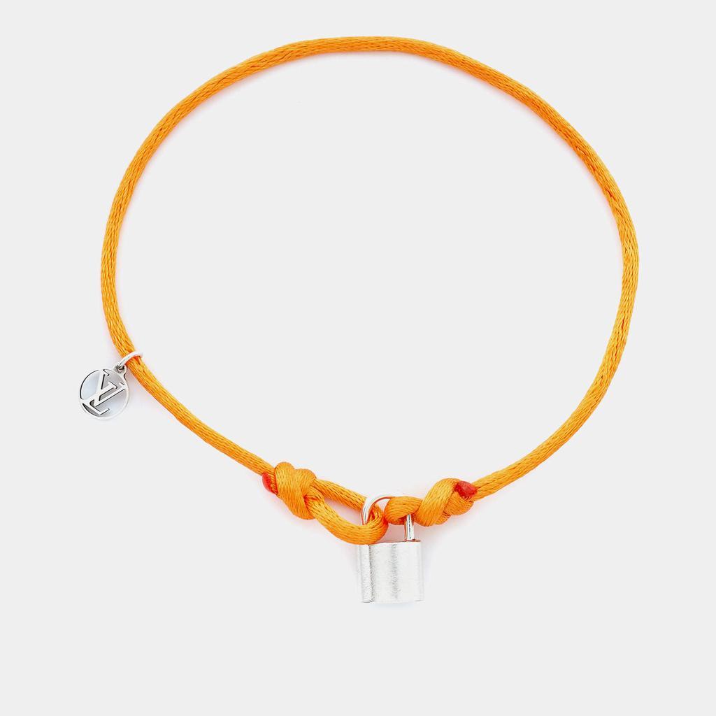 商品[二手商品] Louis Vuitton|Louis Vuitton x Unicef Sterling Silver Lockit Bracelet,价格¥3228,第4张图片详细描述