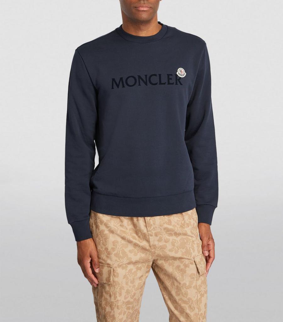 商品Moncler|Cotton Logo Sweatshirt,价格¥4551,第5张图片详细描述