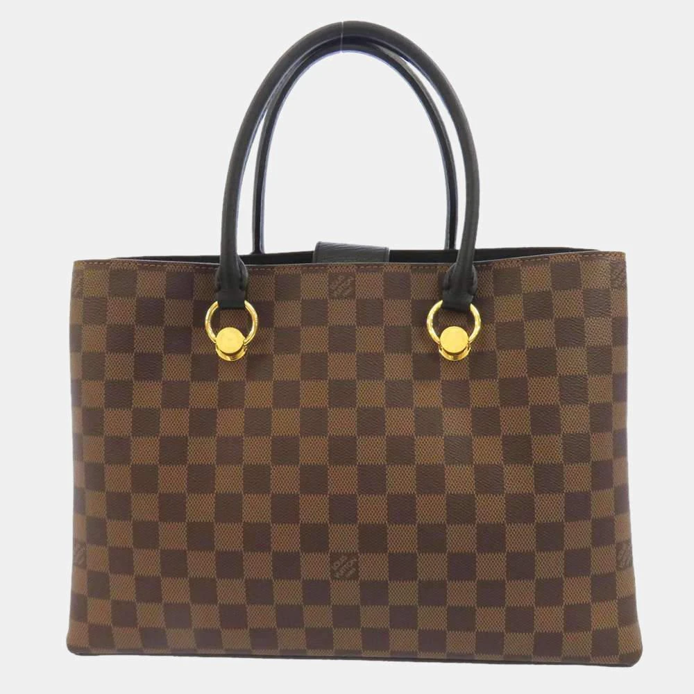 商品[二手商品] Louis Vuitton|Louis Vuitton Brown Damier Ebene Canvas Riverside Tote Bag ,价格¥19261,第3张图片详细描述