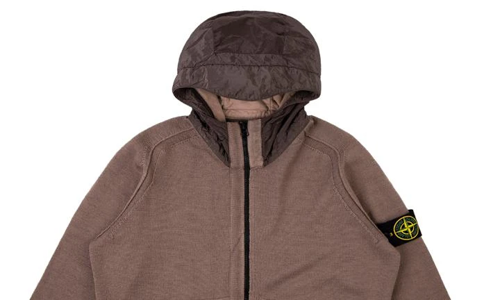 商品Stone Island|Stone Island Stone Island Hooded Cardigan,价格¥2258,第3张图片详细描述