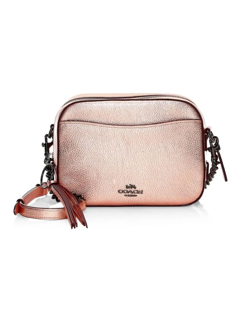 商品Coach|Metallic Leather Camera Bag,价格¥1303,第1张图片