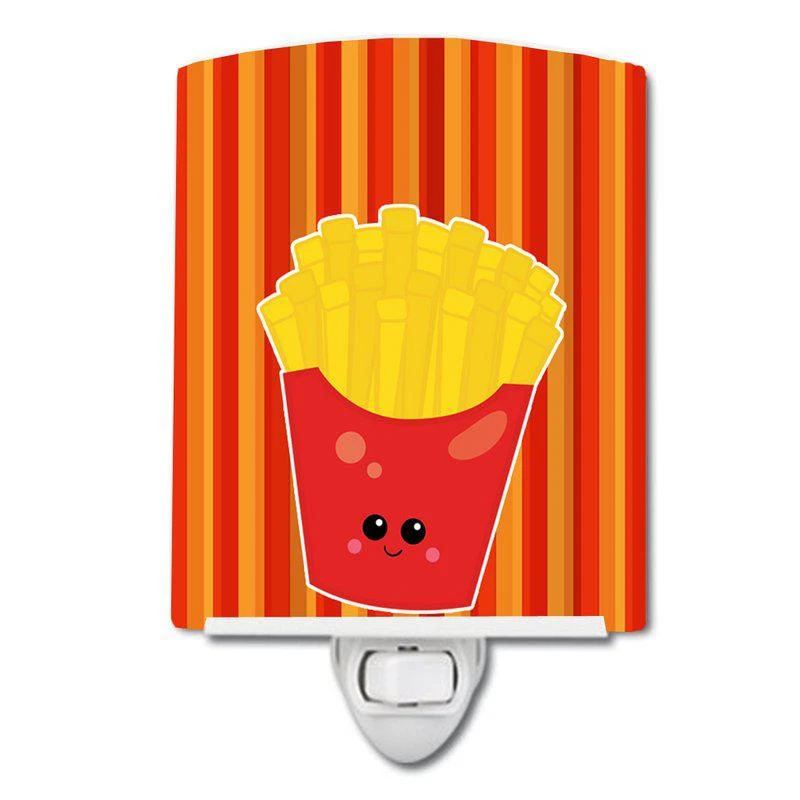 商品Caroline's Treasures|French Fries Face Ceramic Night Light,价格¥204,第1张图片