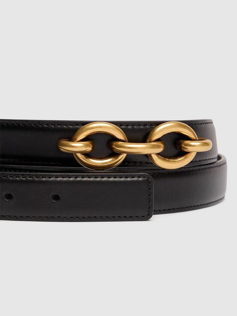 商品Yves Saint Laurent|2cm Ysl Leather Belt,价格¥3375,第2张图片详细描述