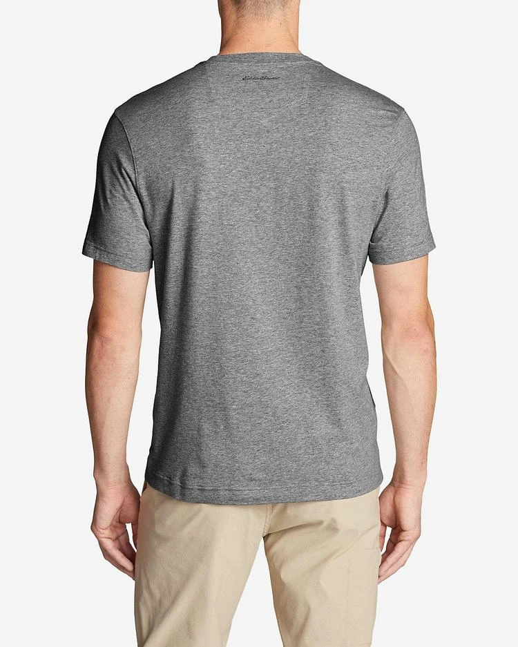 商品Eddie Bauer|Men&#39;s Lookout Short-Sleeve V-Neck T-Shirt,价格¥224,第5张图片详细描述