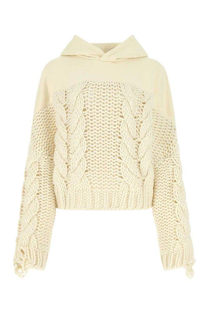 商品AMIRI|Amiri Long-Sleeved Cable Knitted Hoodie,价格¥4567,第1张图片