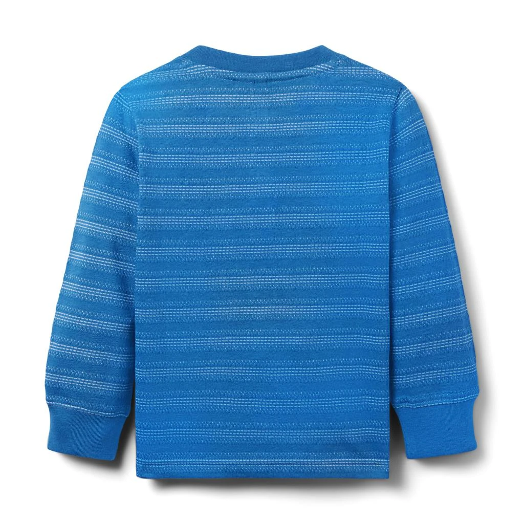 商品Janie and Jack|Stripe Henley Top (Toddler/Little Kid/Big Kid),价格¥248,第2张图片详细描述