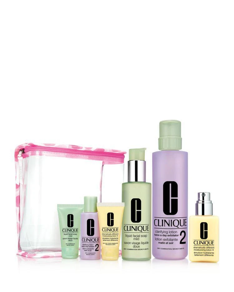 商品Clinique|Great Skin Everywhere Gift Set for Drier Skin ($92.50 value),价格¥244,第1张图片
