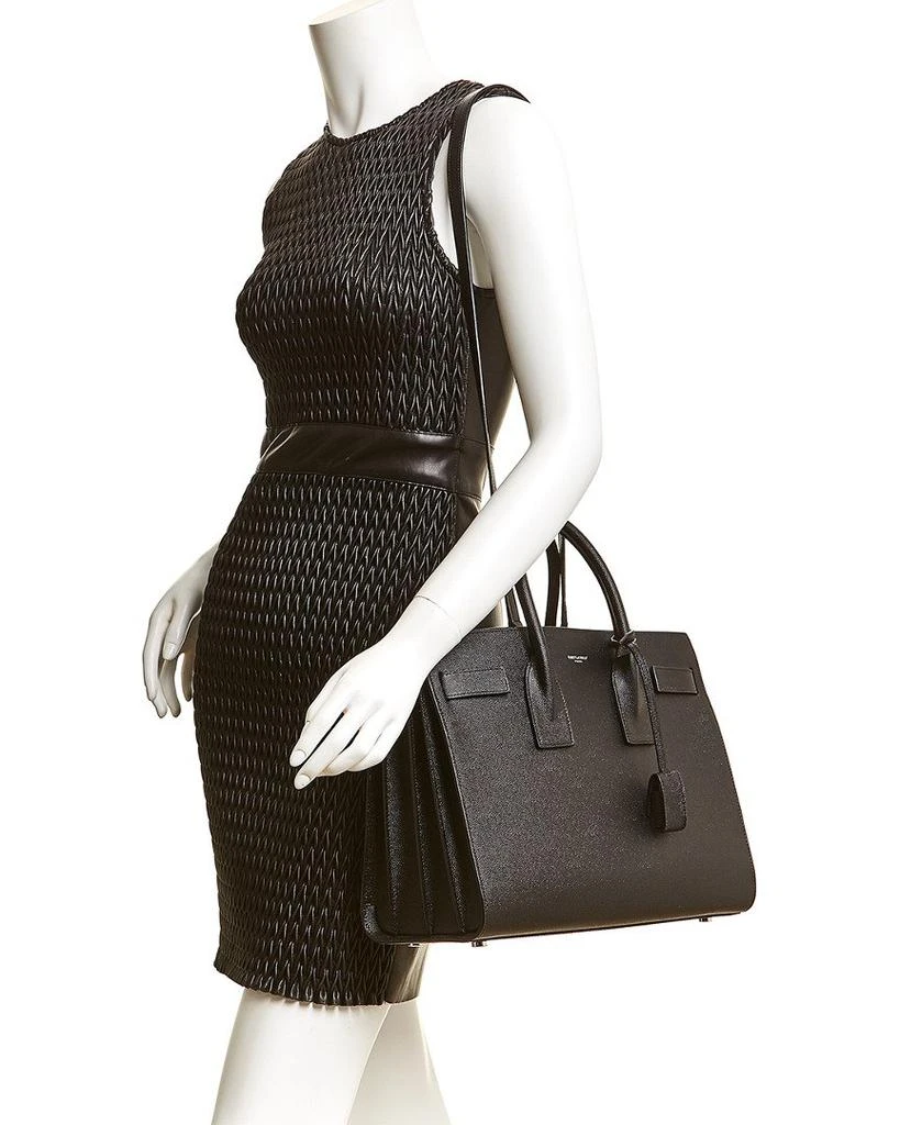 商品Yves Saint Laurent|Saint Laurent Sac De Jour Small Leather Tote,价格¥19062,第3张图片详细描述