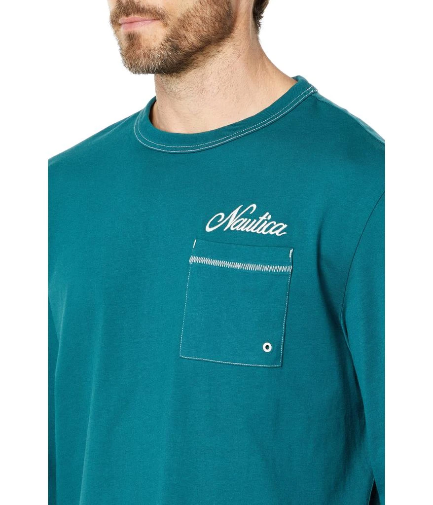 商品Nautica|Long Sleeve Pocket T-Shirt,价格¥209,第3张图片详细描述