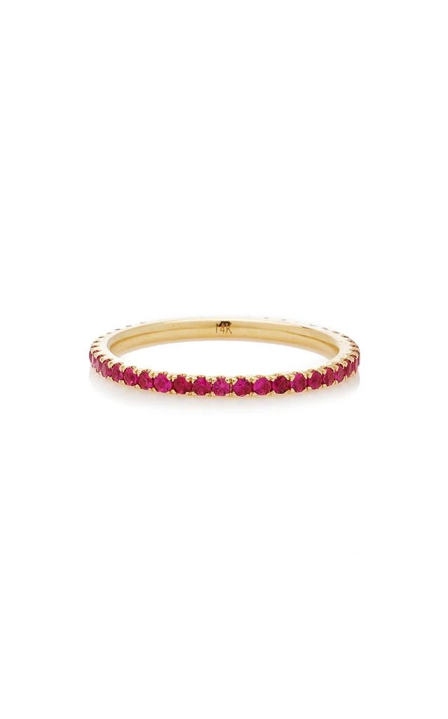 商品Effy|EF Collection - 14K Yellow Gold Ruby Eternity Stacking Ring - Red - US 7 - Moda Operandi - Gifts For Her,价格¥6029,第1张图片