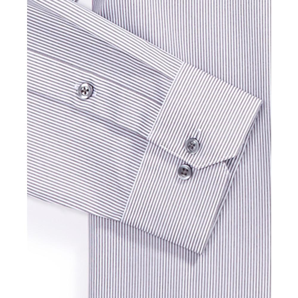Men's Slim Fit Stripe Dress Shirt, Created for Macy's商品第3张图片规格展示