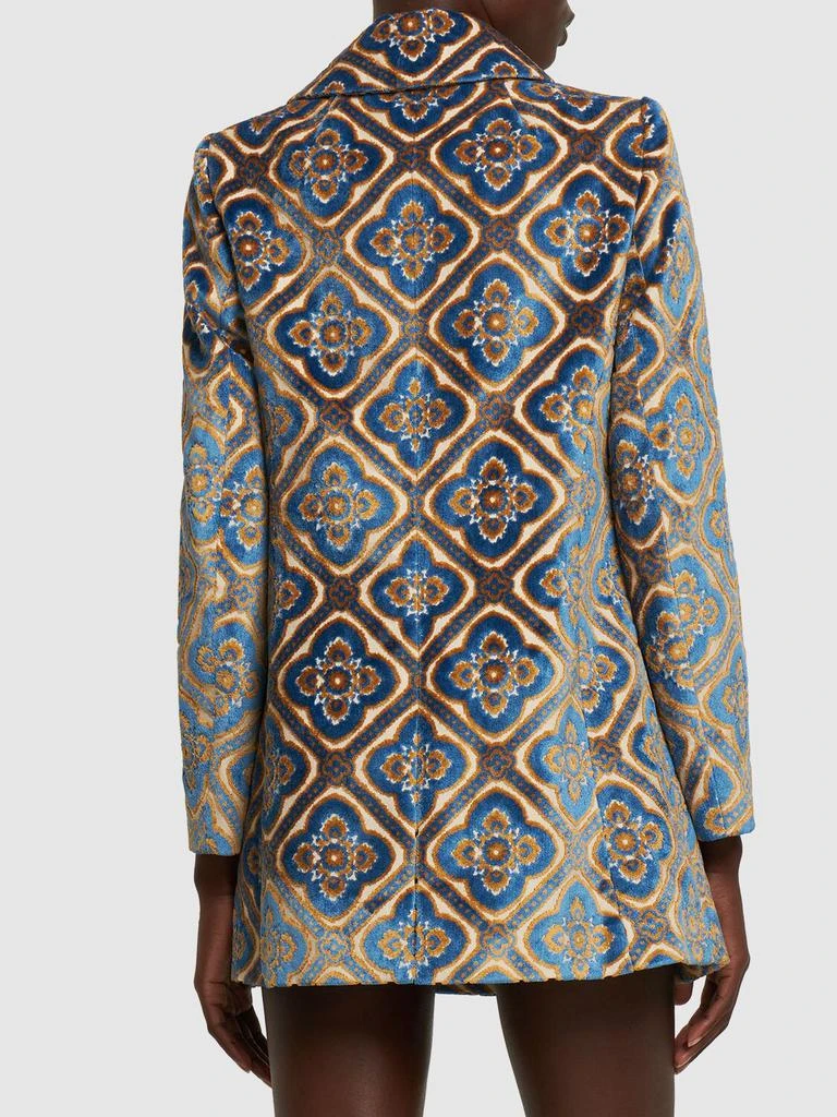 商品ETRO|Tapestry Velvet Jacket,价格¥14748,第2张图片详细描述