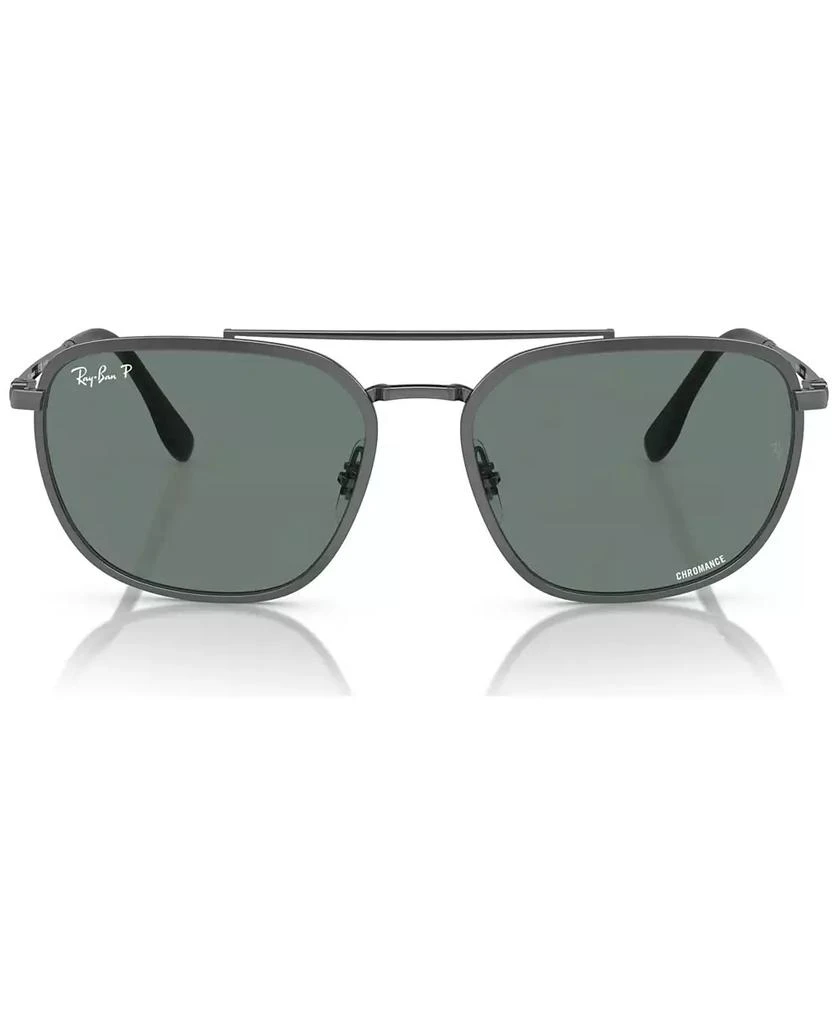 商品Ray-Ban|Men's Polarized Sunglasses, RB3708 Chromance,价格¥1432,第2张图片详细描述