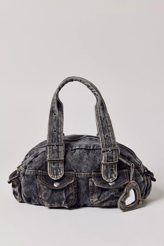 ショルダーバッグ・ポシェット Odd Studio Odd Signature Denim Duffle Bag 5009326579 oddstudio @Hearts2Hearts Hearts2Hearts CARMEN ODD Signature