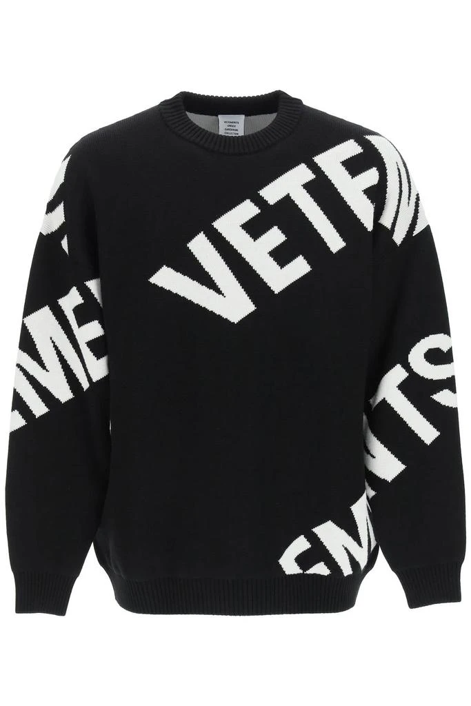 商品Vetements|Vetements maxi logo sweater,价格¥6415,第1张图片