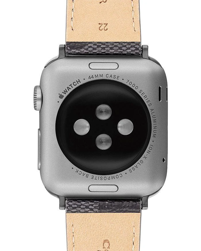 商品Coach|Apple Watch© Signature Canvas Strap, 42mm & 44mm,价格¥715,第3张图片详细描述