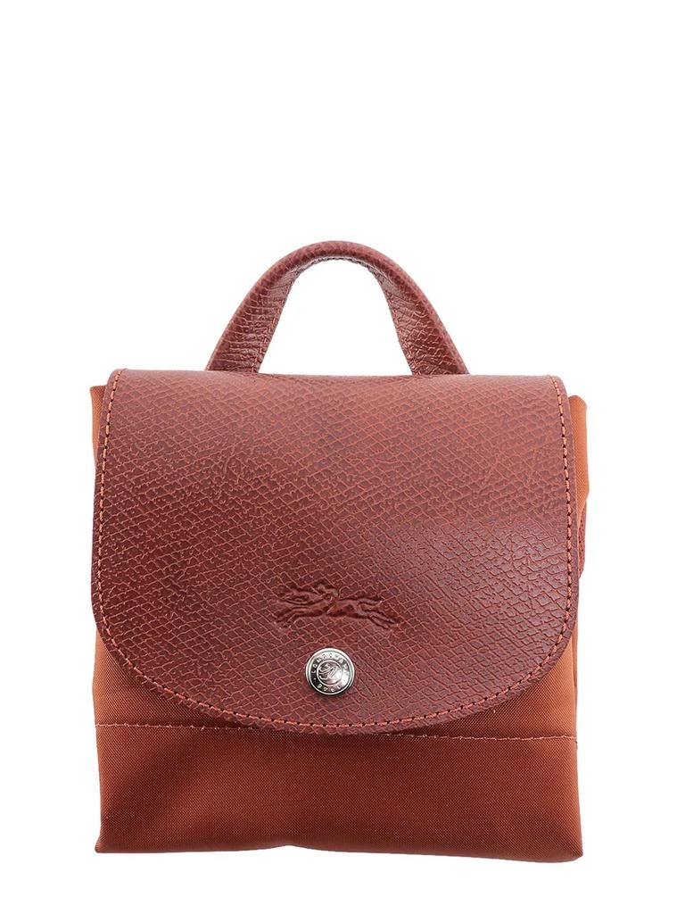 商品Longchamp|Longchamp Le Pliage Logo Embossed Zipped Backpack,价格¥876,第1张图片