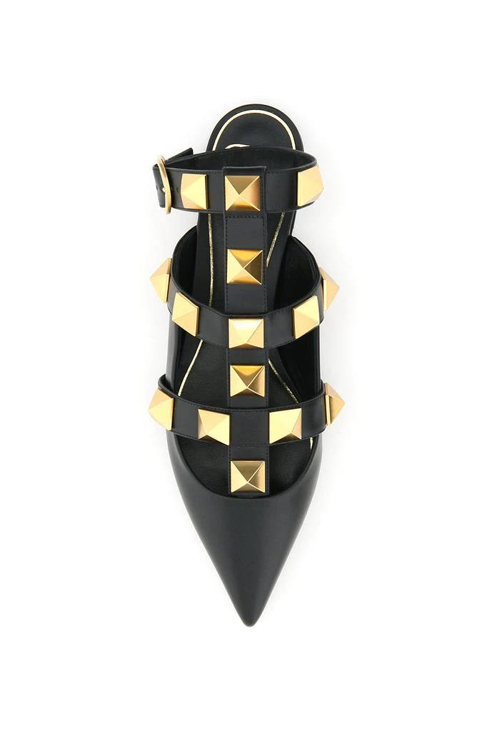 商品Valentino|Valentino garavani roman stud ballet flats,价格¥5339,第2张图片详细描述