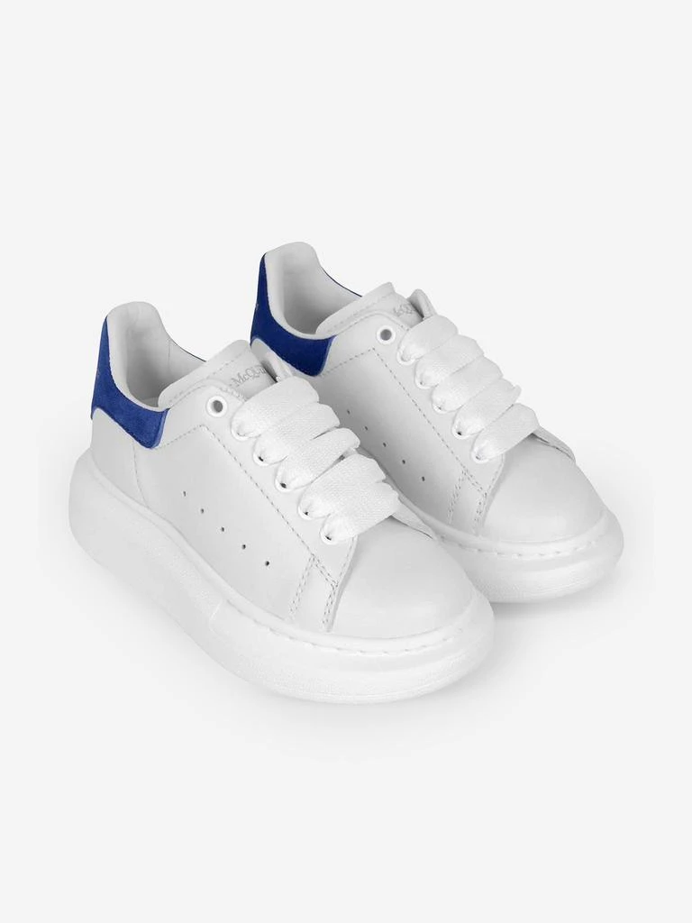 商品Alexander McQueen|Kids Leather Lace Up Trainers,价格¥945,第2张图片详细描述