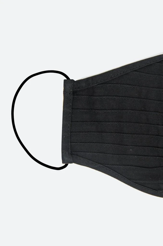 商品MNML|Pleated Mask - Black,价格¥61,第2张图片详细描述