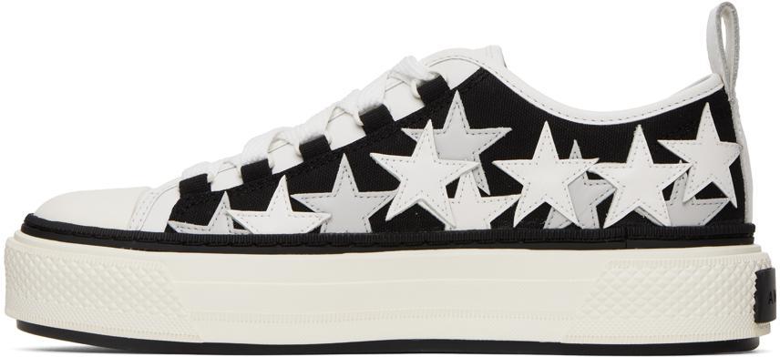 商品AMIRI|Black Stars Court Low-Top Sneakers,价格¥4387,第5张图片详细描述