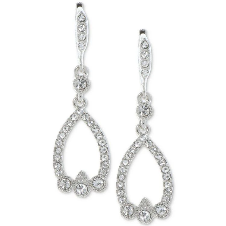 商品Givenchy|Silver-Tone Crystal Drop Earrings,价格¥125,第1张图片