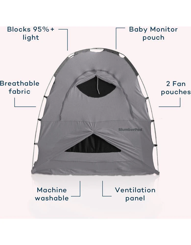 商品SlumberPod|Blackout Sleep Tent & Portable Fan Set,价格¥1641,第5张图片详细描述