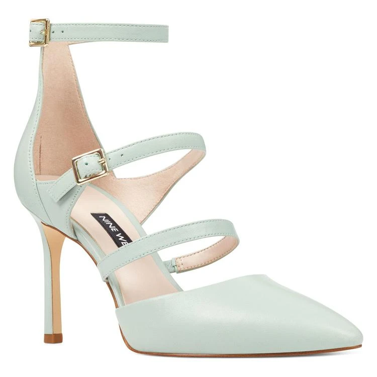 商品Nine West|Enchanting 脚踝系带凉鞋,价格¥334,第5张图片详细描述